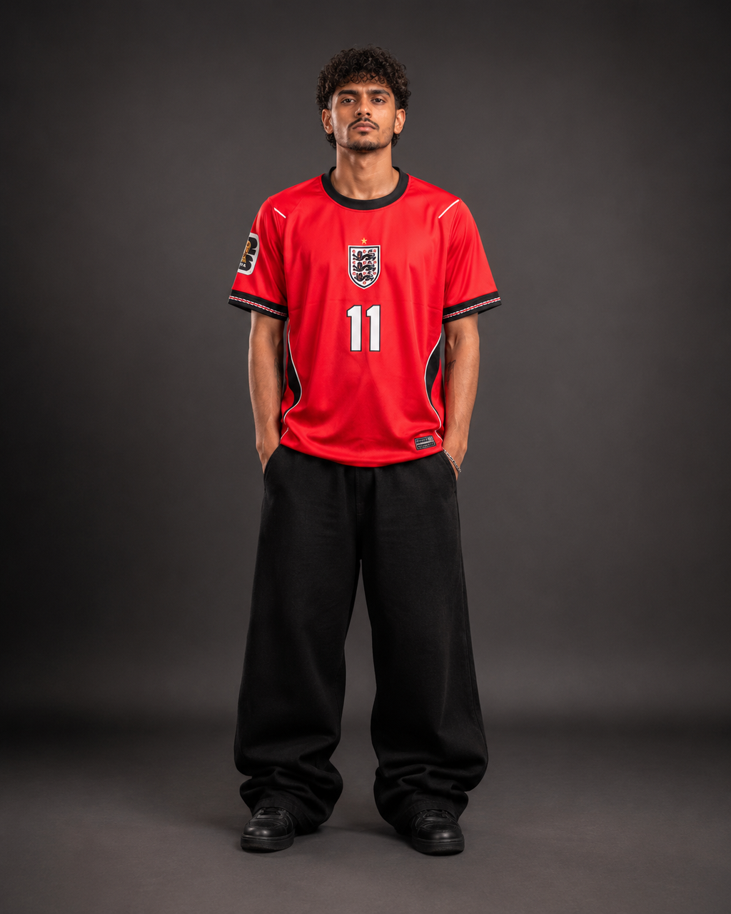 England 2004 Away Jersey – RASHFORD 11 | Premium Football Jersey | Sublimation | Kit Culture