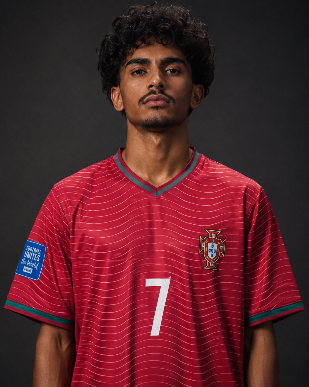 Portugal Ronaldo #7 | World Cup | Premium Football Jersey | Sublimation | Kit Culture