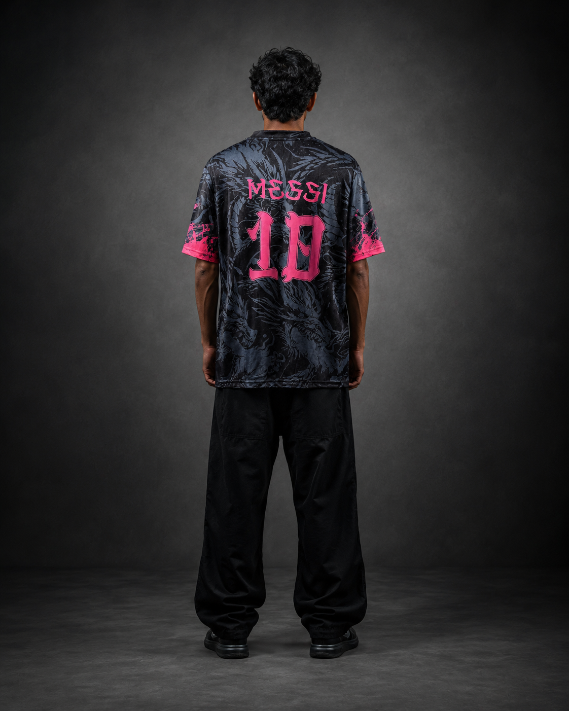 Barcelona Black Pink Dragon Edition Jersey | Sublimation | Kit Culture