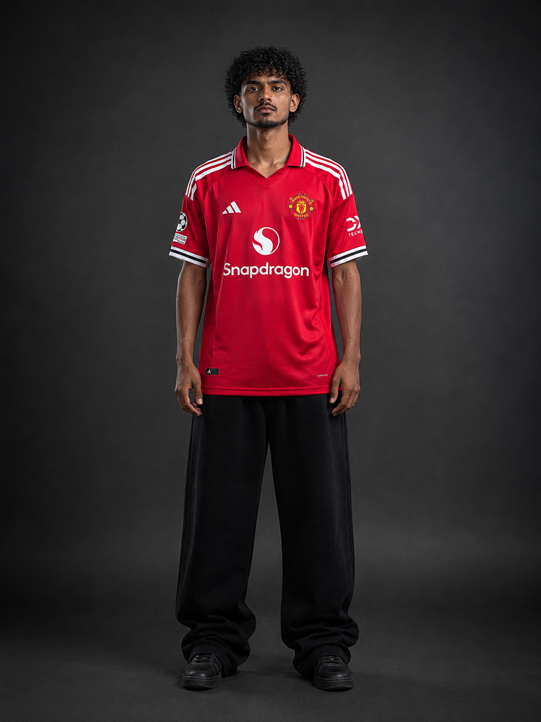 Manchester United Cunha #10 Home Jersey – 2025/26 Football Shirt - Sublimation Collar - Kit Culture