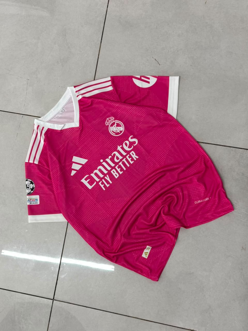 Real Madrid 2026/27 Pink Bellingham #5 Football Jersey | Sublimation | Kit Culture