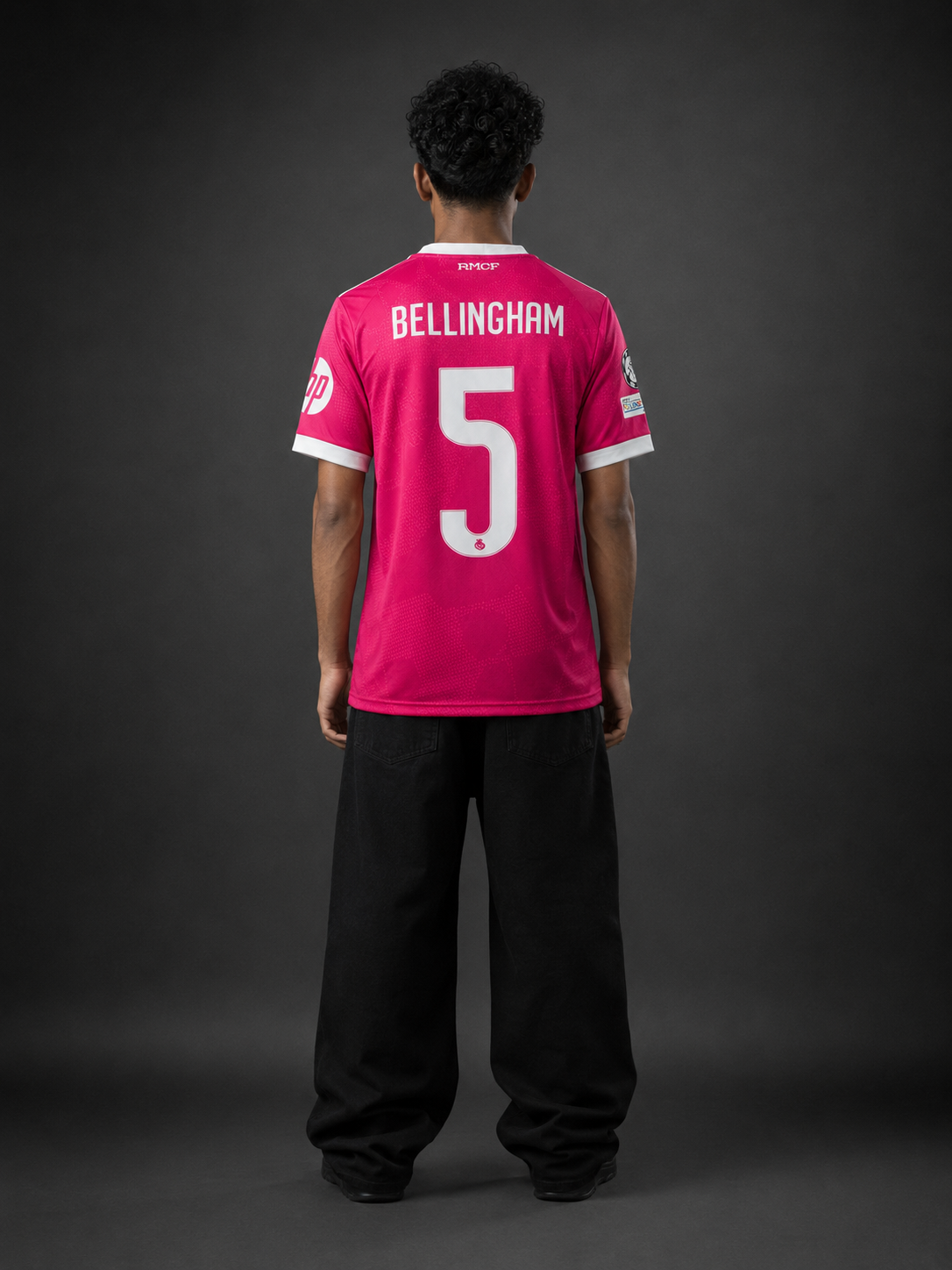 Real Madrid 2026/27 Pink Bellingham #5 Football Jersey | Sublimation | Kit Culture