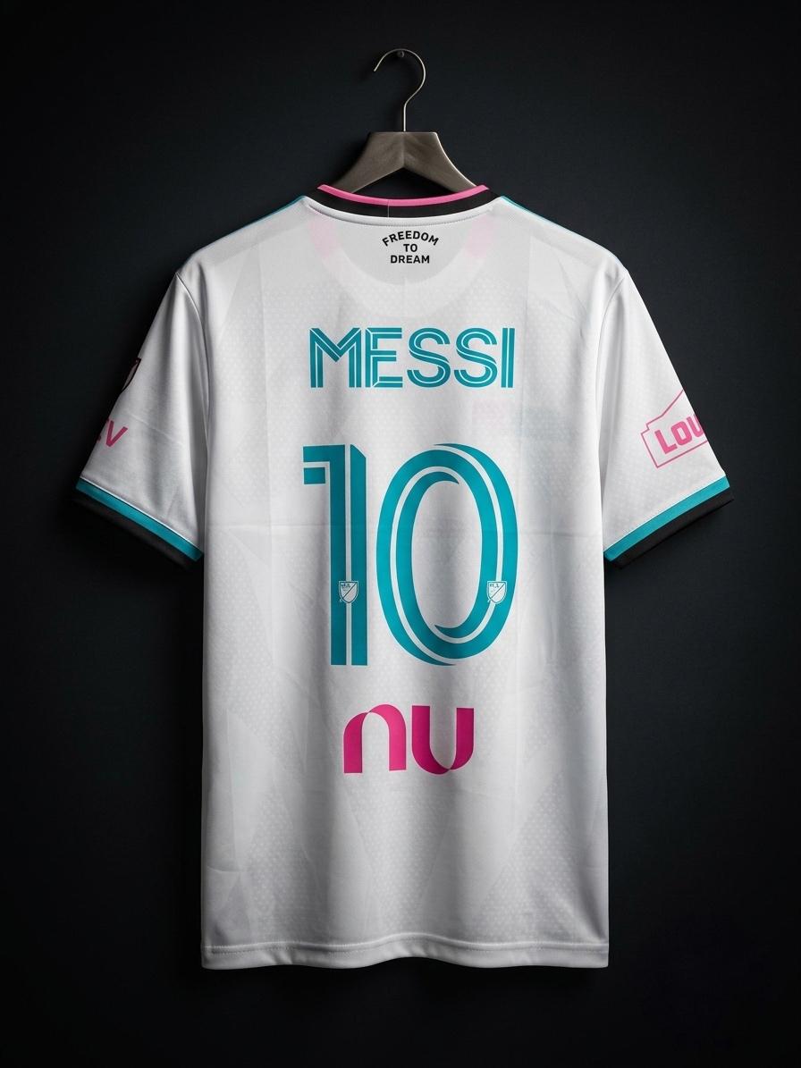 Inter Miami 2026/27 Home Jersey – Messi Edition | Emroidered | Kit Culture