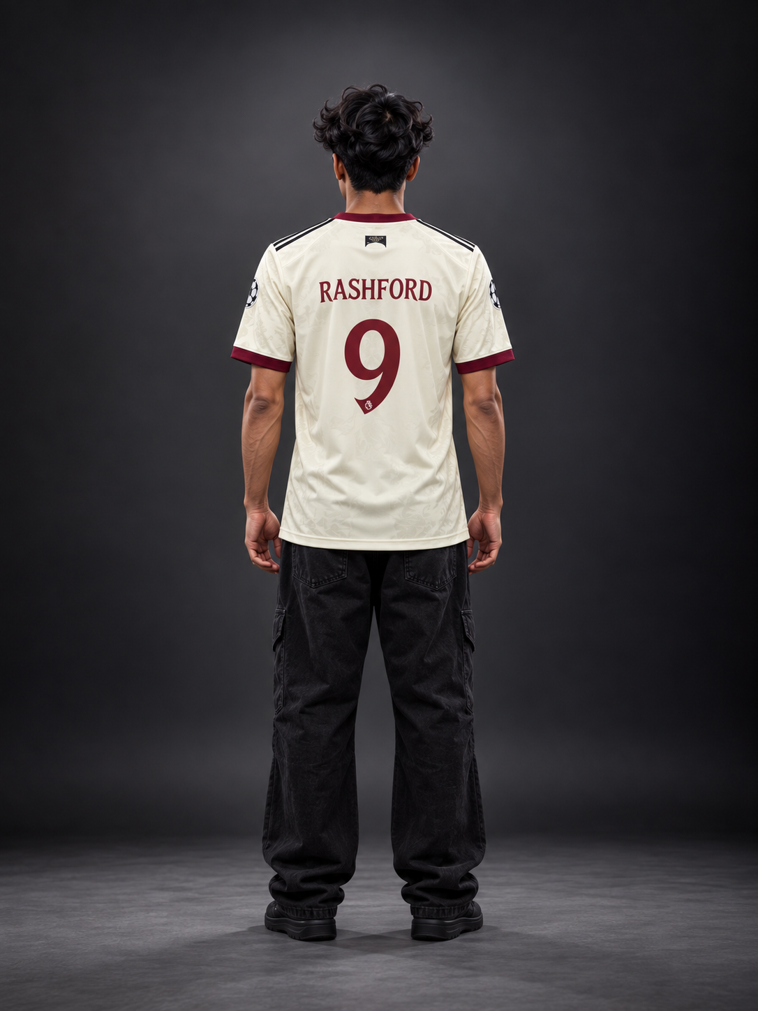 Manchester United Away Rashford #9 Jersey 2026/27 | Premium Football Shirt | Sublimation | Kit Culture