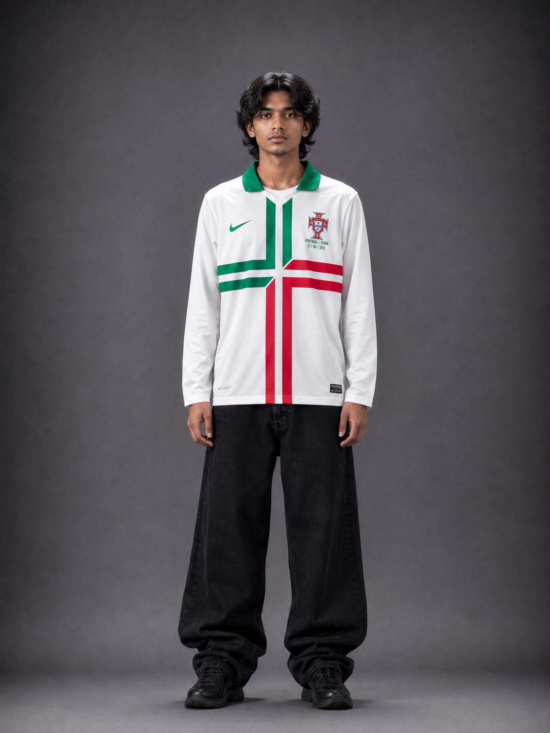 Ronaldo Portugal #7 Retro Football Jersey | Full sleeve | Sublimation | Kit Culture