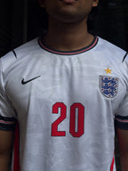 Palmer #20 England 2026 World Cup Football Jersey | Embroidery | Kit Culture