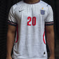 Palmer #20 England 2026 World Cup Football Jersey | Embroidery | Kit Culture