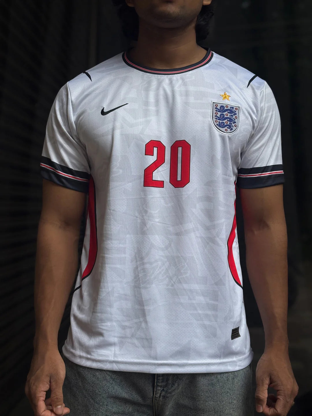 Palmer #20 England 2026 World Cup Football Jersey | Embroidery | Kit Culture