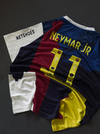 Neymar Jr 11 Fusion Jersey – Barcelona PSG Brazil Edition Al-Hilal | Sublimation Football Streetwear