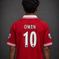 Liverpool 1998-99 Home Jersey – Michael Owen #10 | Retro Oversize | Kit Culture