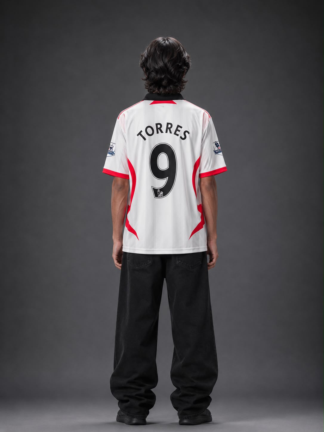 Liverpool 2006-07 Away Jersey – Fernando Torres #9 | Retro Oversize Sublimation | Kit Culture