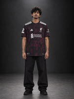 Liverpool Virgil Van Dijk #4 2026/27 Away Jersey – Dark Edition | Sublimation | Kit Culture
