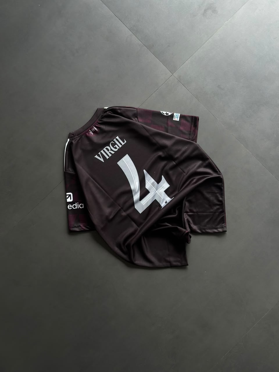 Liverpool Virgil Van Dijk #4 2026/27 Away Jersey – Dark Edition | Sublimation | Kit Culture