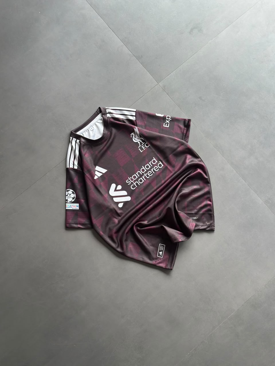 Liverpool Virgil Van Dijk #4 2026/27 Away Jersey – Dark Edition | Sublimation | Kit Culture