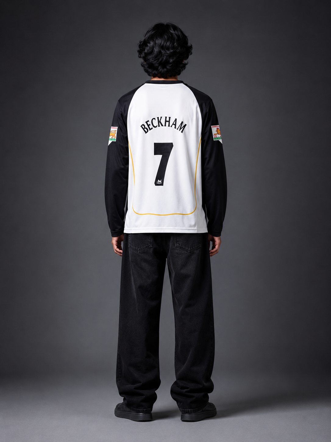 Manchester United 2002-04 Away Long Sleeve Jersey – Beckham #7 | Retro Football Shirt | Kit Culture