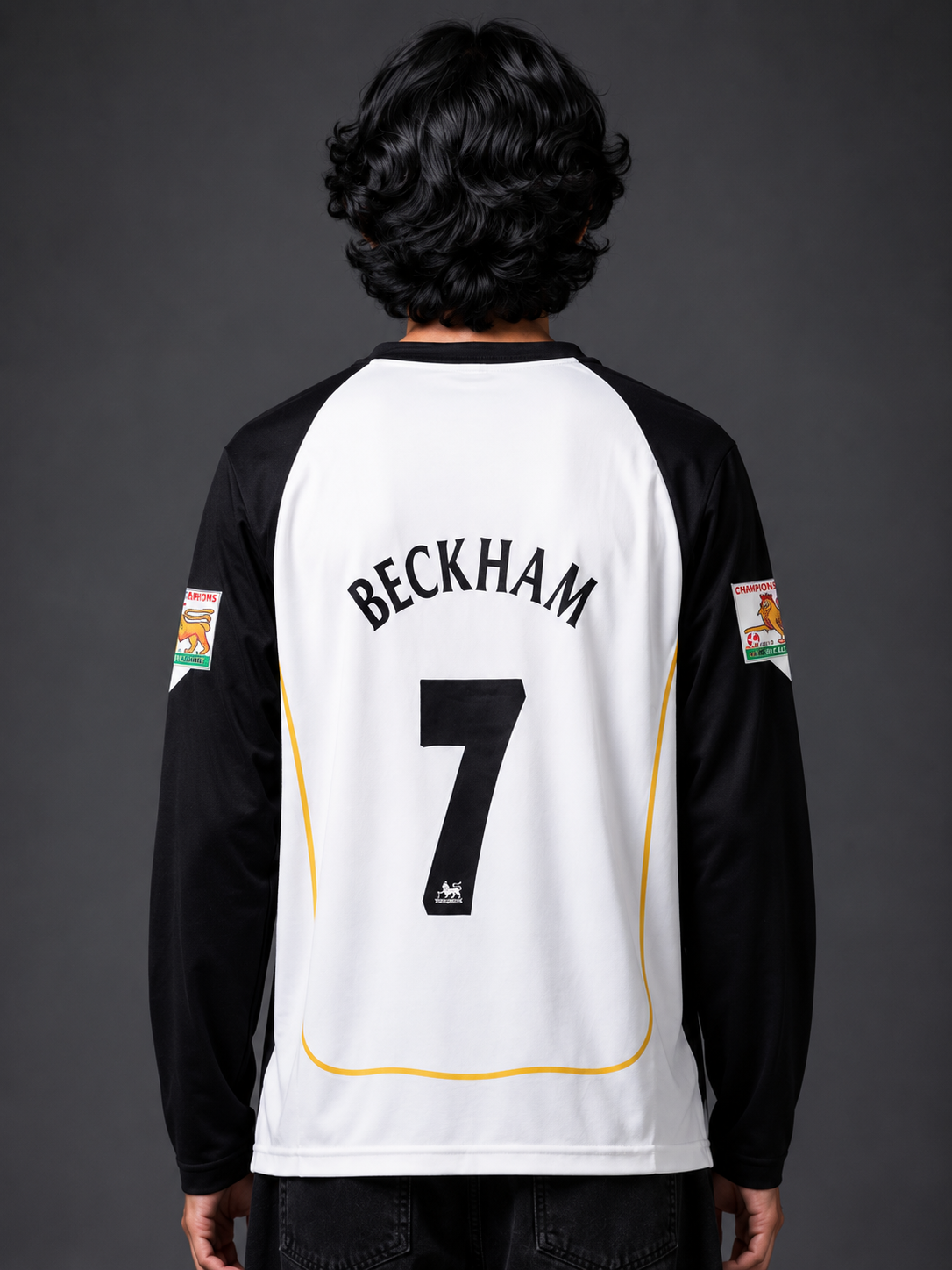Manchester United 2002-04 Away Long Sleeve Jersey – Beckham #7 | Retro Football Shirt | Kit Culture