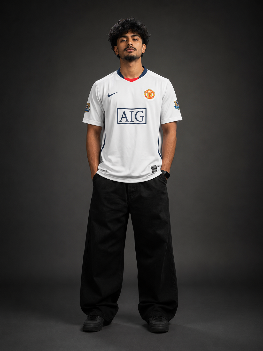 Manchester United 2007-08 Away Jersey Ronaldo #7 | Retro Sublimation Football Jersey | Kit Culture