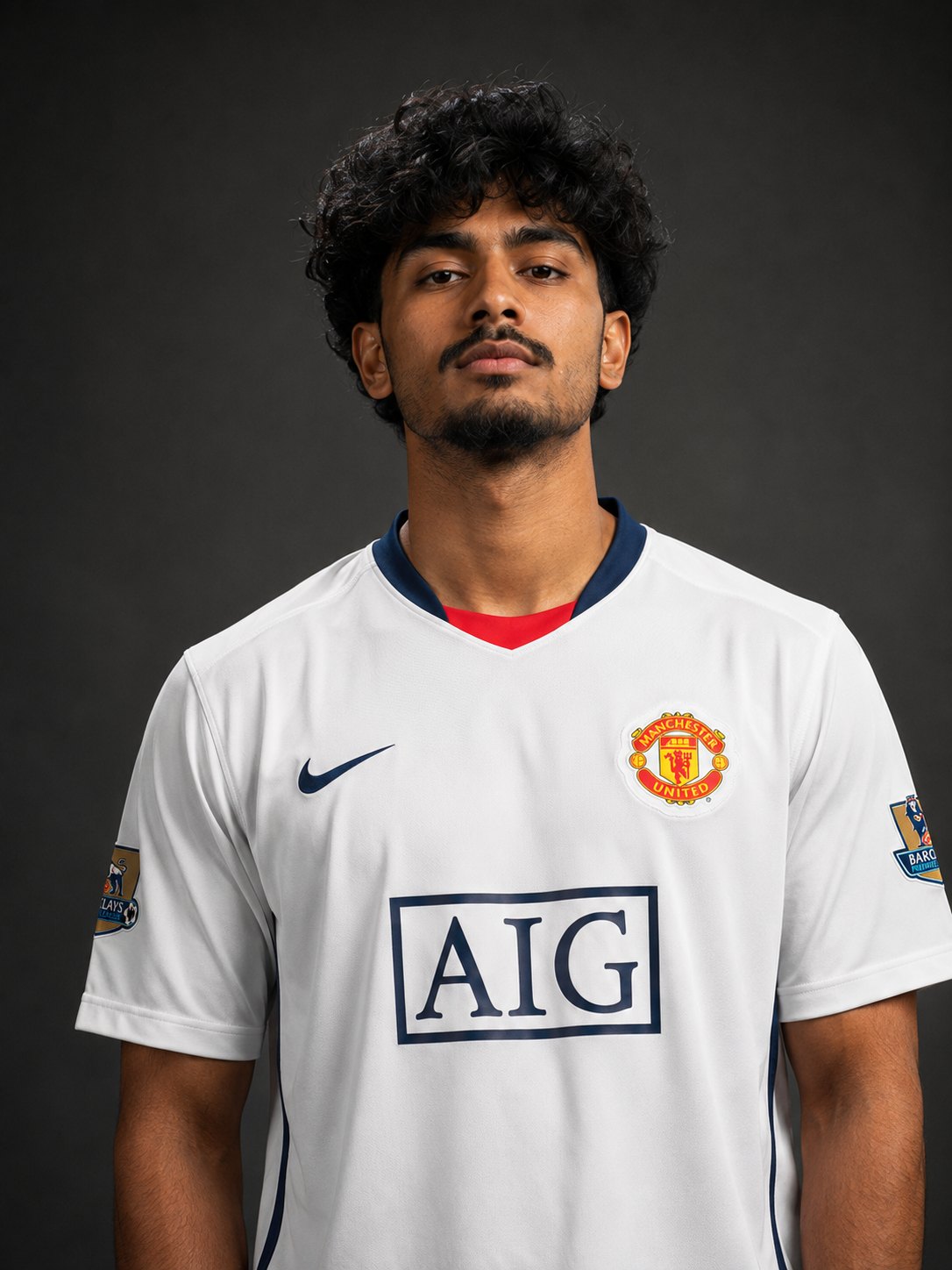Manchester United 2007-08 Away Jersey Ronaldo #7 | Retro Sublimation Football Jersey | Kit Culture