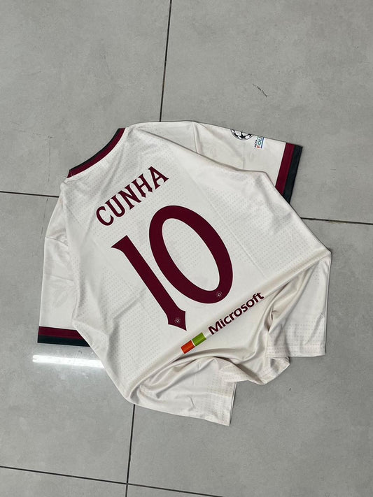 Manchester United 2026/27 Away Jersey – Cunha #10 Football Kit | Sublimation | Kit Culture