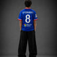 Manchester United Blue 2026/27 Away Jersey | B. Fernandes #8 Football Jersey | Embroidery | Kit Culture