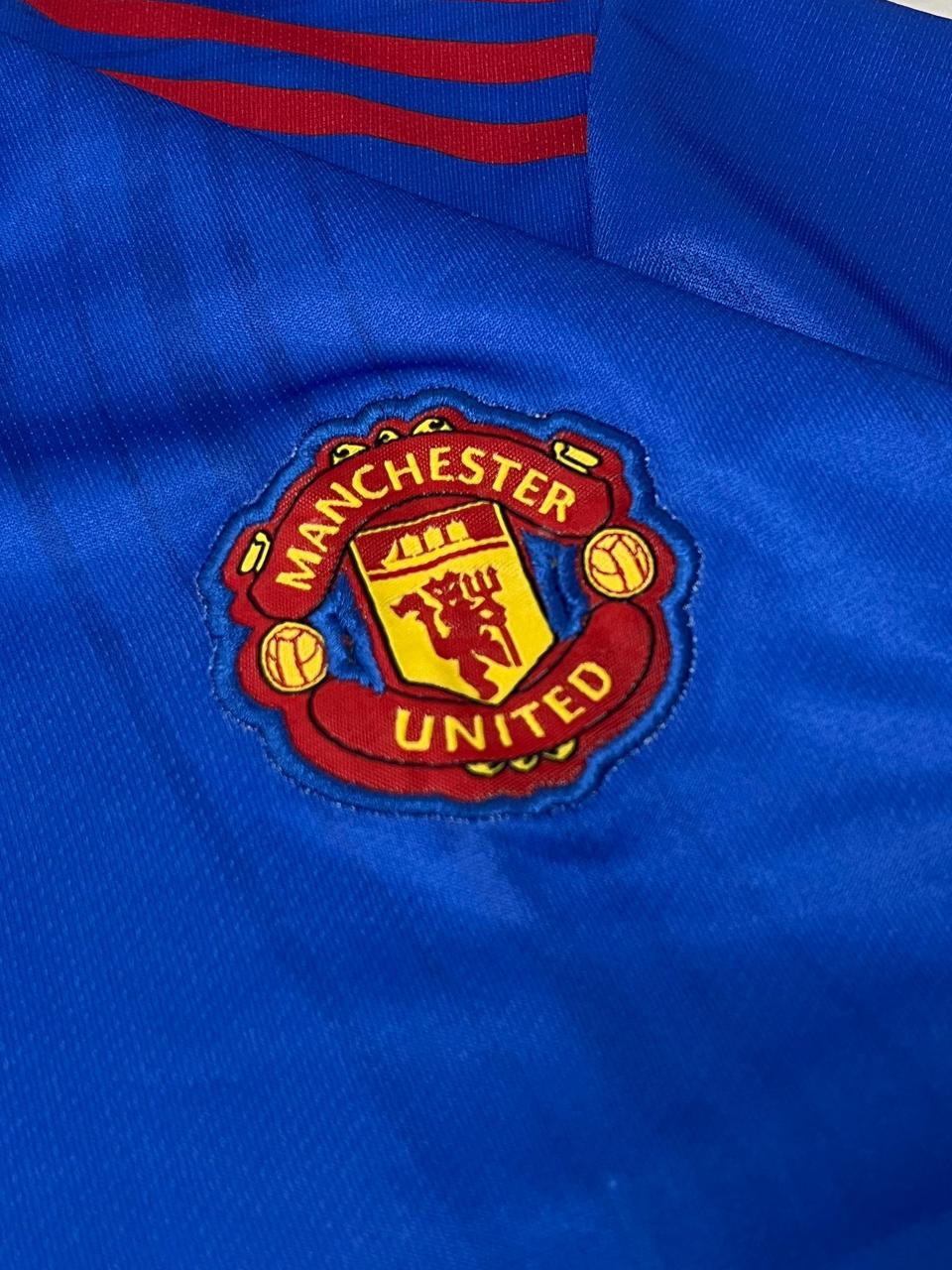 Manchester United Blue 2026/27 Away Jersey | B. Fernandes #8 Football Jersey | Embroidery | Kit Culture