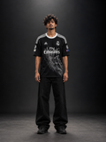 Real Madrid Cristiano Ronaldo #7 Black Dragon Graphic Home Jersey | Sublimation | Kit Culture