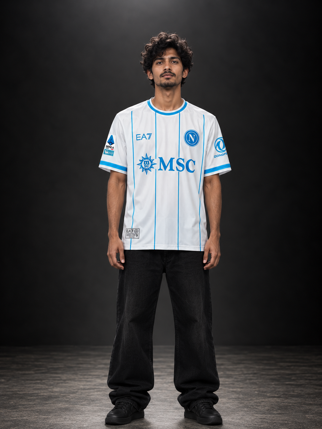 Napoli De Bruyne 11 White Football Jersey | Sorgesana Fan Jersey | Sublimation | Kit Culture