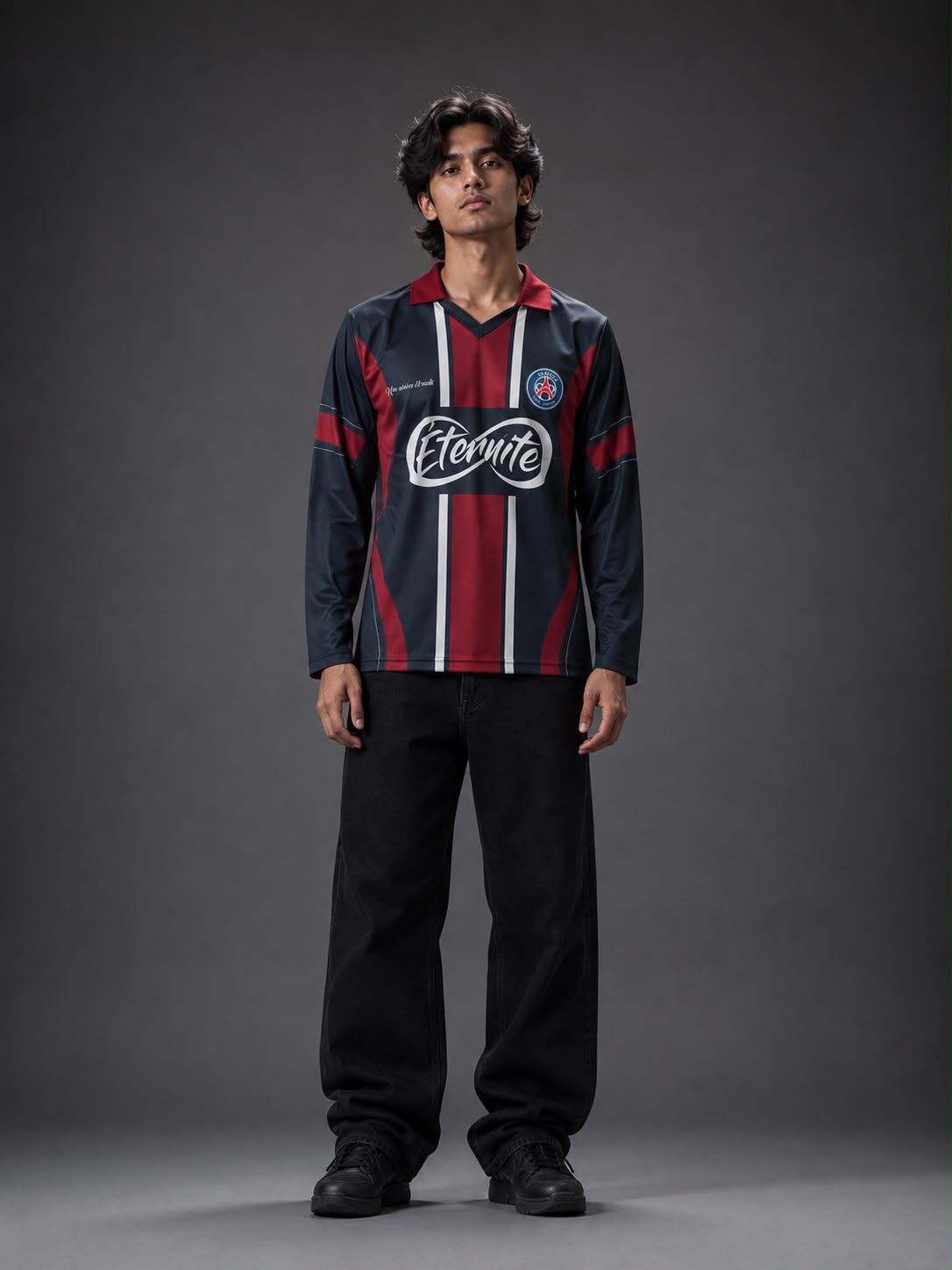 PSG 2025-26 Home Long Sleeve Jersey – Ousmane Dembélé #10 | Full Sleeve | Kit Culture