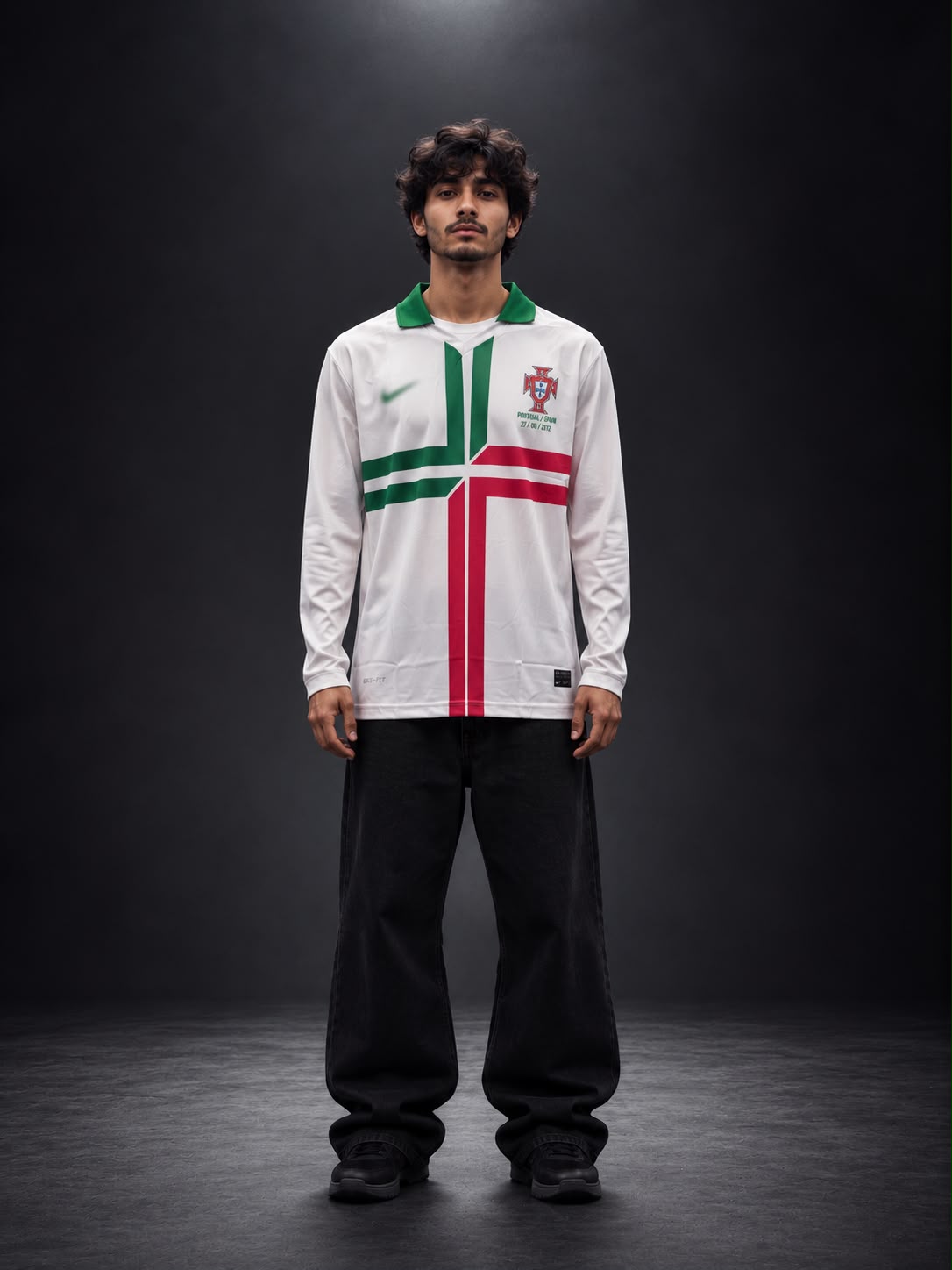 Portugal 2012 Ronaldo #7 Long Sleeve Retro Football Jersey | Full Sleeve Sublimation | Kit Culture