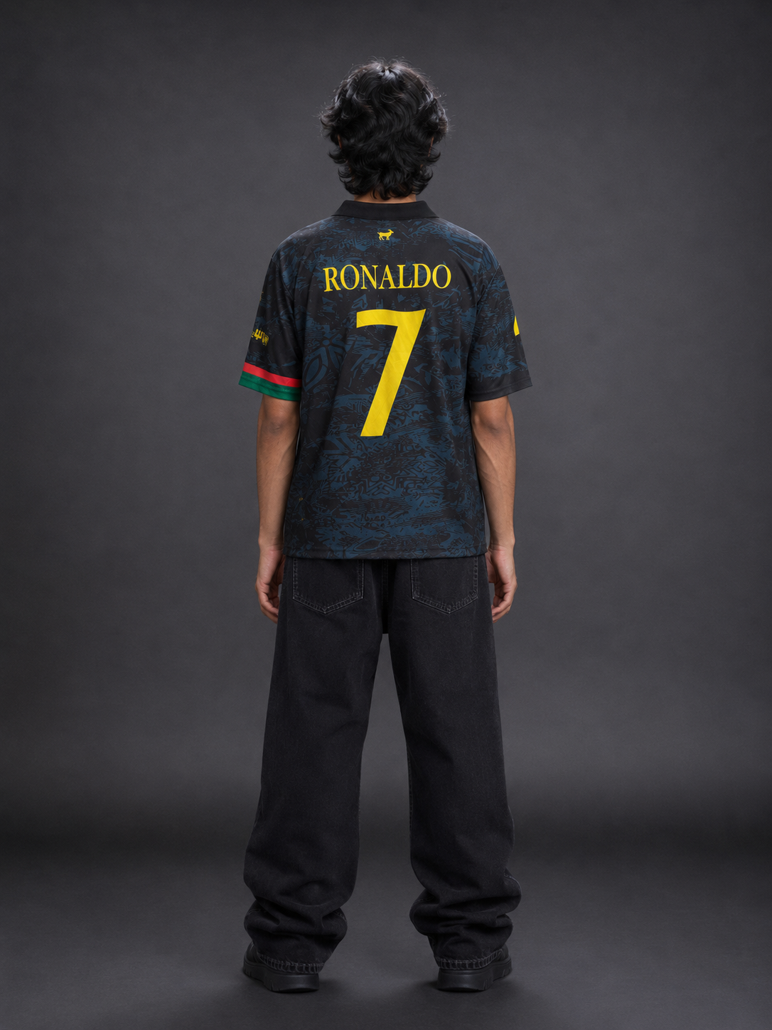 Portugal Ronaldo 7 2025 | Oversize Collar Football Jersey | Kit Culture