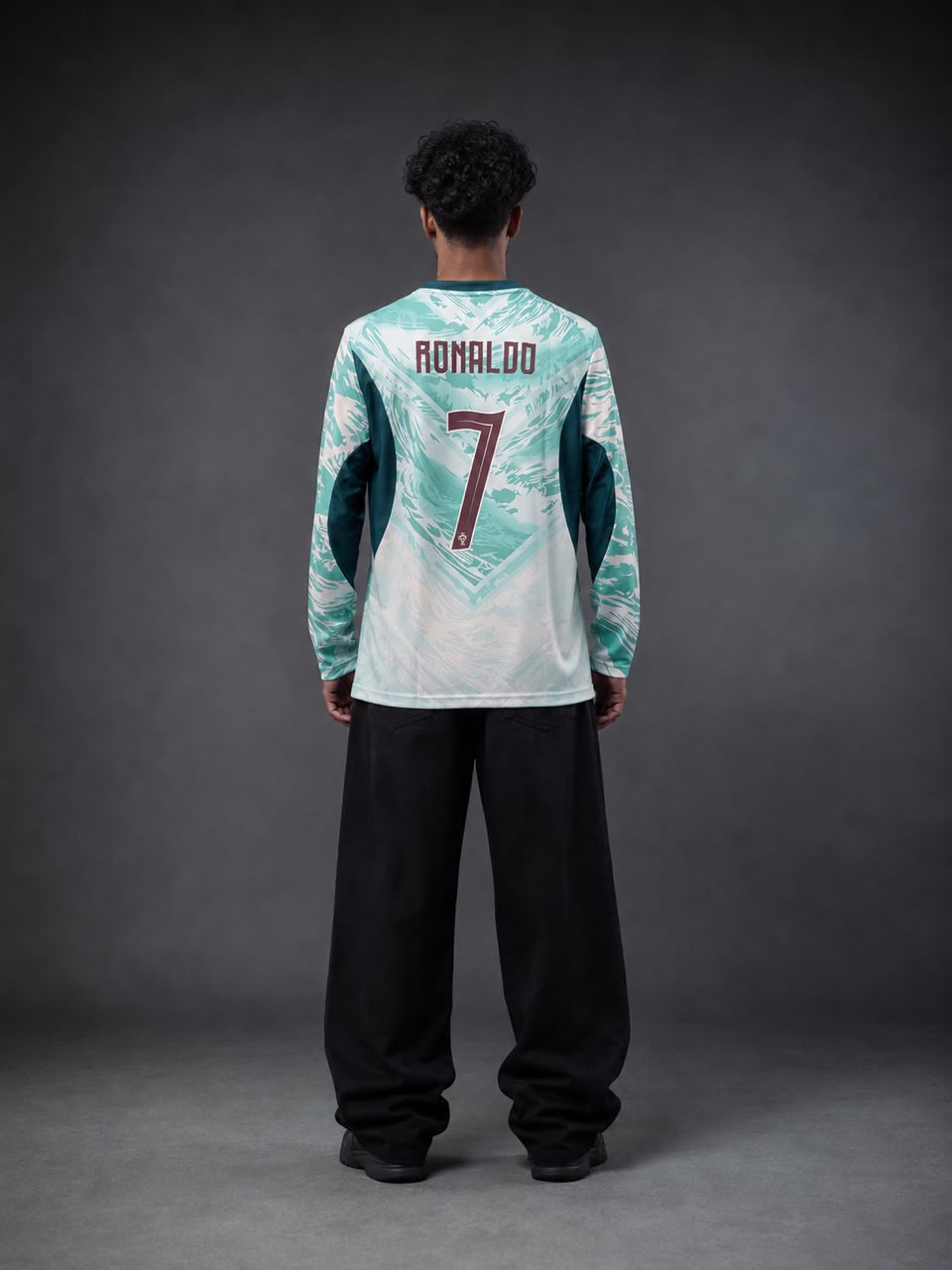 Portugal Ronaldo #7 Football Jersey – Long Sleeve - Sublimation - Kit Culture