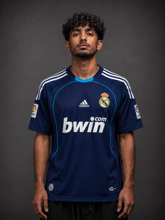 Real Madrid 2013-14 Away Jersey – Sergio Ramos #4 | Retro Sublimation | Kit Culture