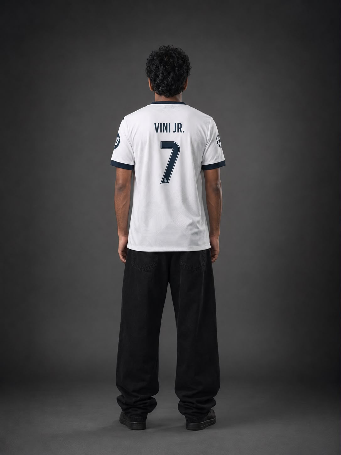 Real Madrid 2026/27 Home Jersey – Vini Jr. #7 | Sublimation Football Jersey | Kit Culture