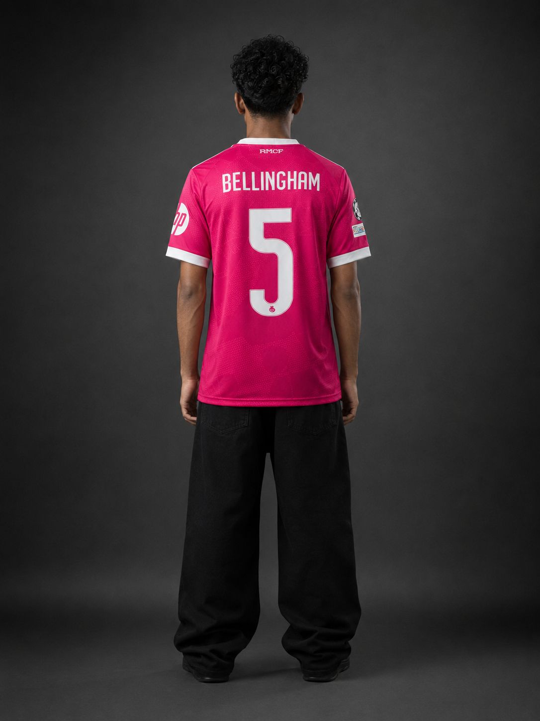 Real Madrid 2026/27 Pink Bellingham #5 Football Jersey | Sublimation | Kit Culture