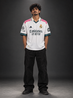 Real Madrid 2026/27 Home Jersey – Mbappe #10  White Football Jersey | Oversize Collar | Embroidery | Kit Culture