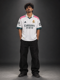 Real Madrid 2026/27 Home Jersey – Mbappe #10  White Football Jersey | Oversize Collar | Embroidery | Kit Culture