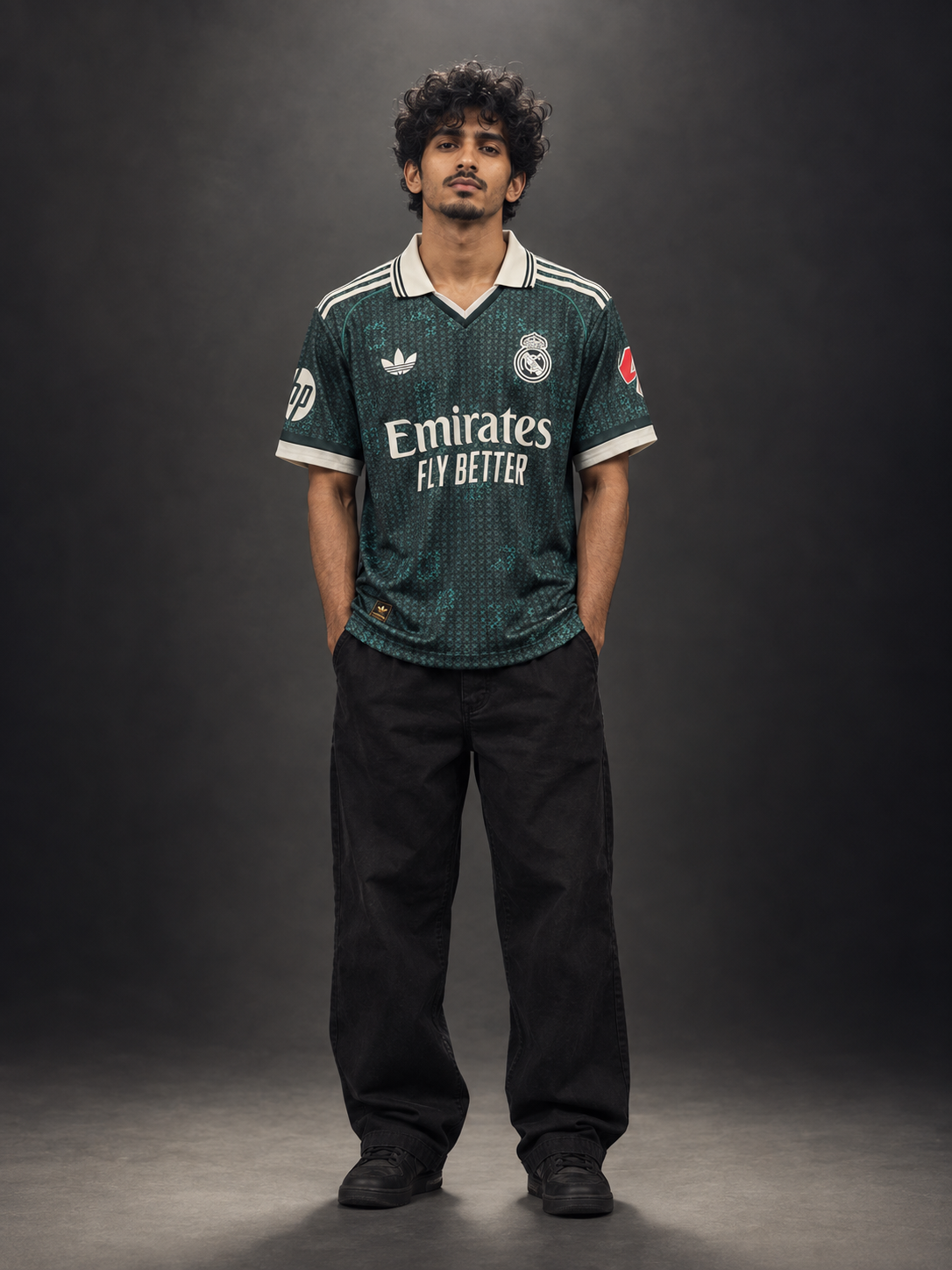 Real Madrid Bellingham Jersey 2026/27 – Green Away Football Shirt | Oversize Collar | Embroidery | Kit Culture