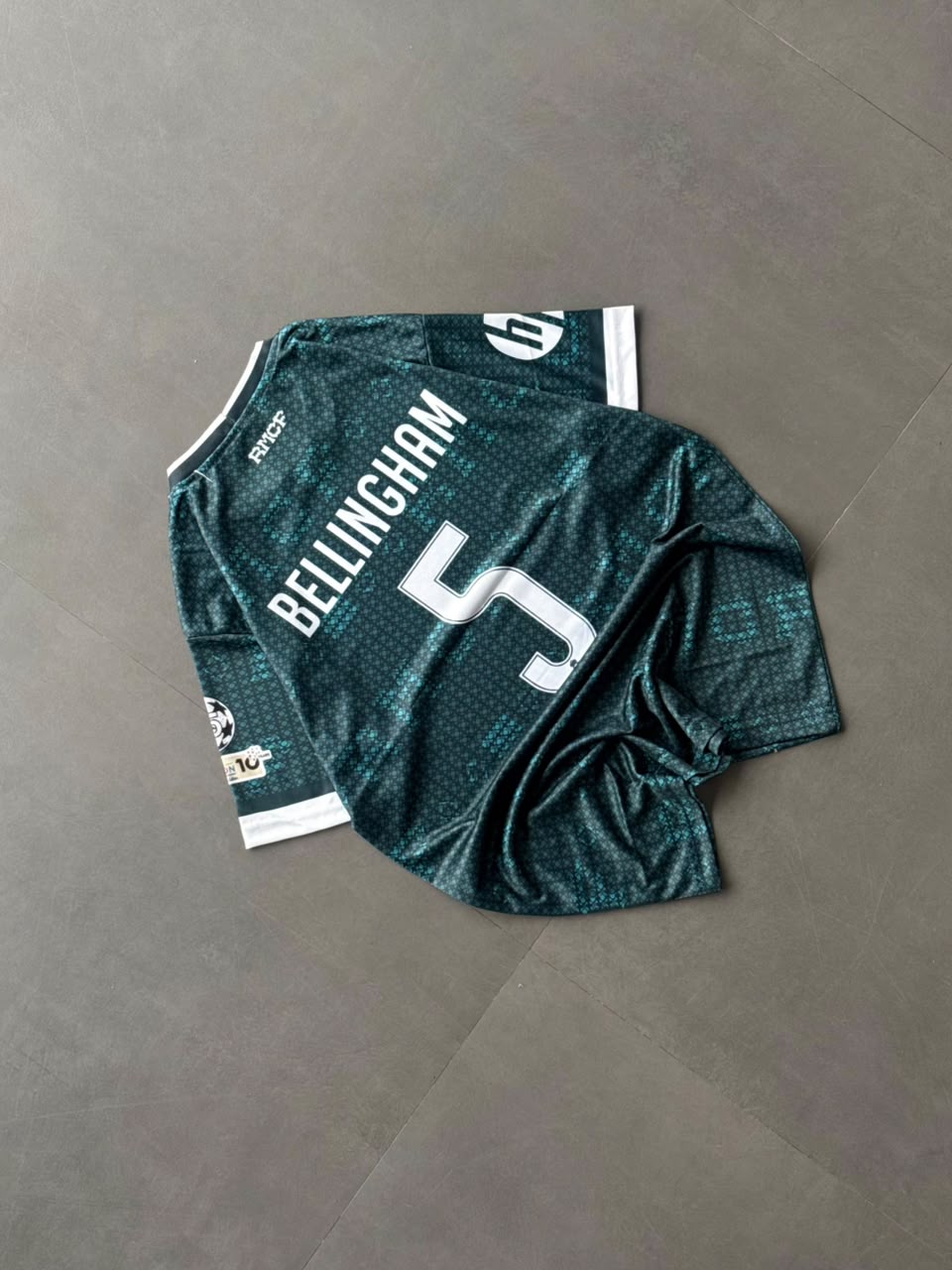 Real Madrid Away Green Bellingham #5 | Sublimation | Kit Culture