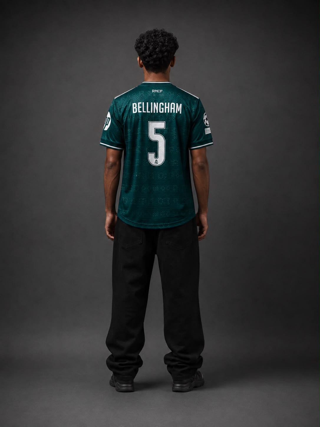 Real Madrid Away Green Bellingham #5 | Sublimation | Kit Culture