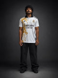 Real Madrid Gold Graphic Jersey | Special Football Jersey | Sublimation | Collar | Kit Culture