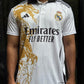 Real Madrid Gold Graphic Jersey | Special Football Jersey | Sublimation | Collar | Kit Culture