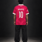 Real Madrid Mbappé #10 Pink Football Jersey | Oversize Collar Jersey | Embroidered | Kit Culture
