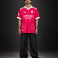Real Madrid Mbappé #10 Pink Football Jersey | Oversize Collar Jersey | Embroidered | Kit Culture