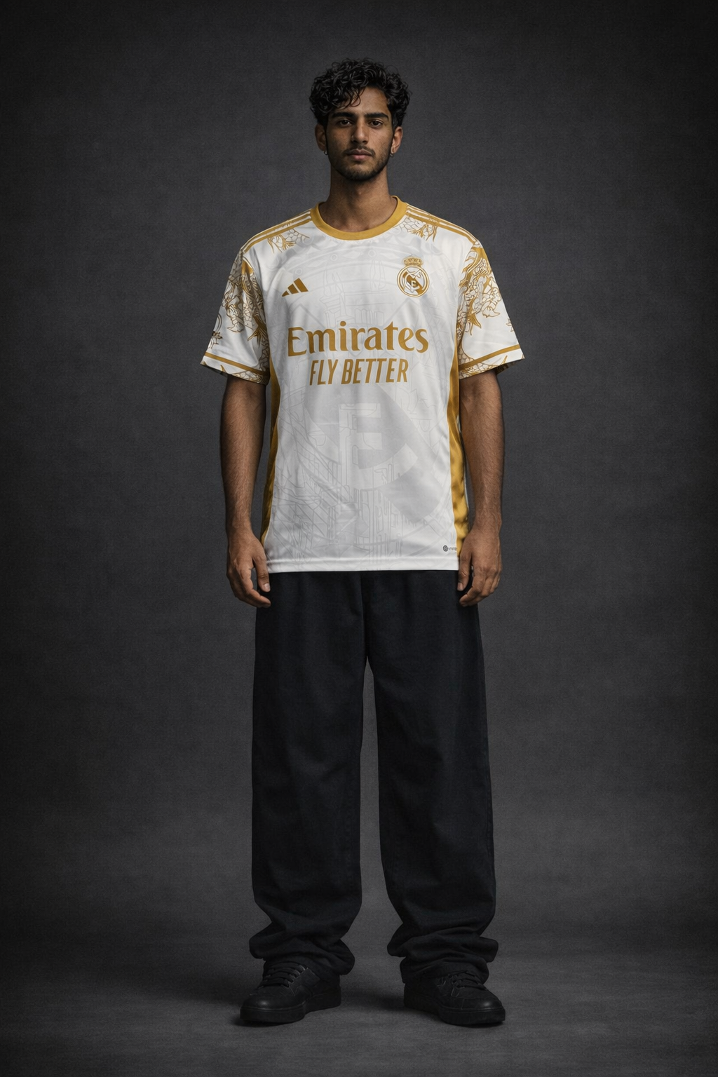 Real Madrid Ronaldo 7 Gold Edition Jersey – Fan Kit | Kit Culture