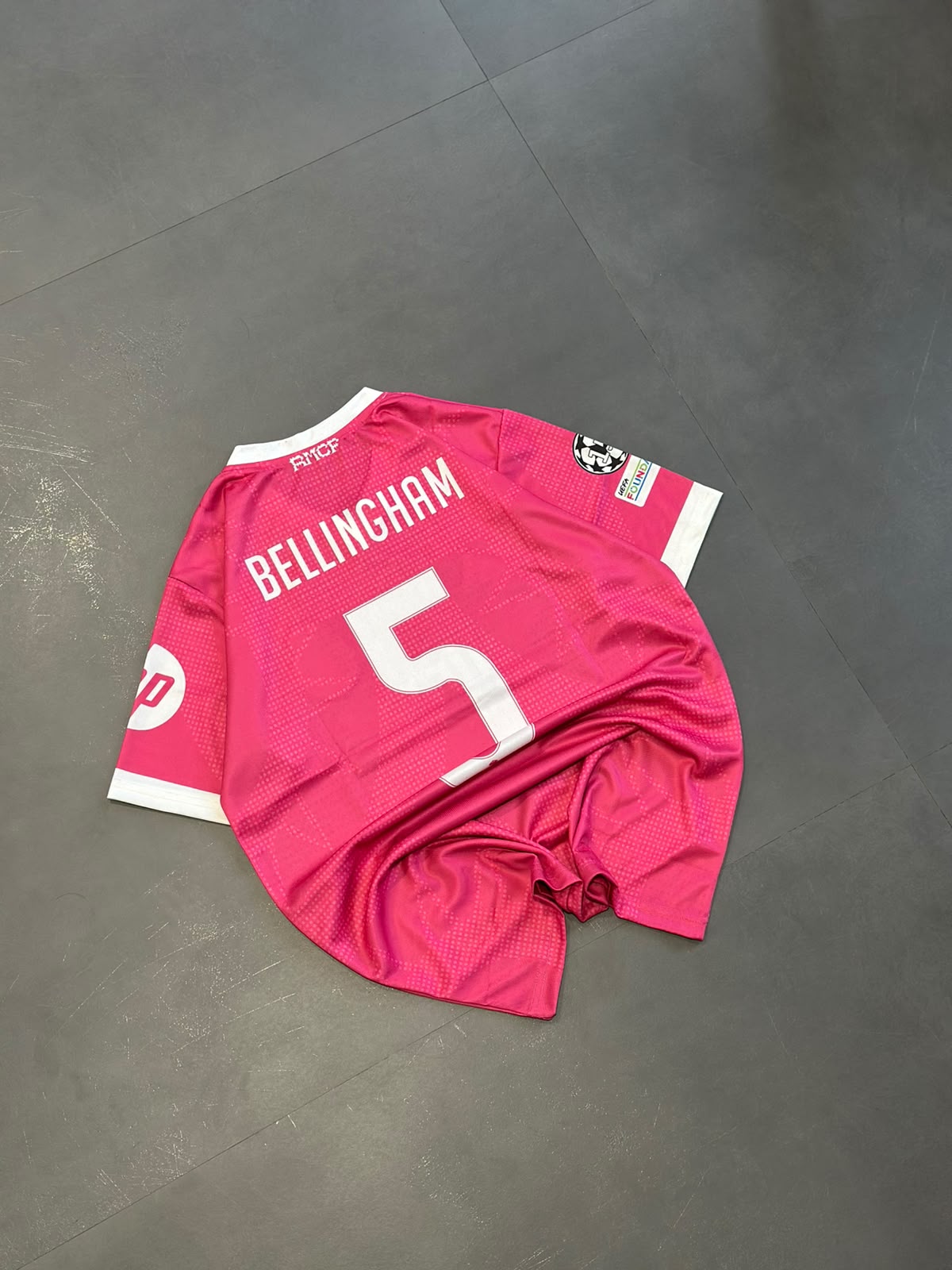 Real Madrid 2026/27 Pink Bellingham #5 Football Jersey | Embroidery | Kit Culture