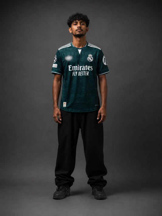 Real Madrid Away Green Bellingham #5 | Sublimation | Kit Culture