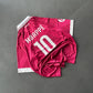 Real Madrid Mbappé #10 Pink Football Jersey | Oversize Collar Jersey | Embroidered | Kit Culture