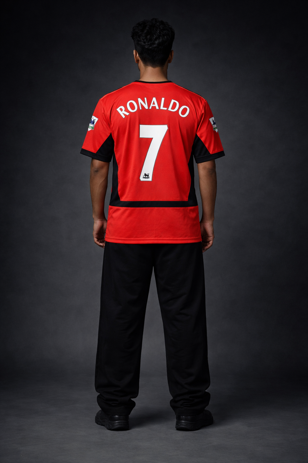 Manchester United 2006-07 Home Jersey (Ronaldo 7) – Embroidered Logo | Kit Culture
