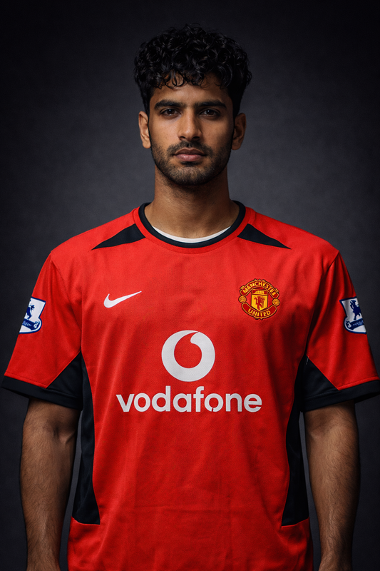 Manchester United 2006-07 Home Jersey (Ronaldo 7) – Embroidered Logo | Kit Culture