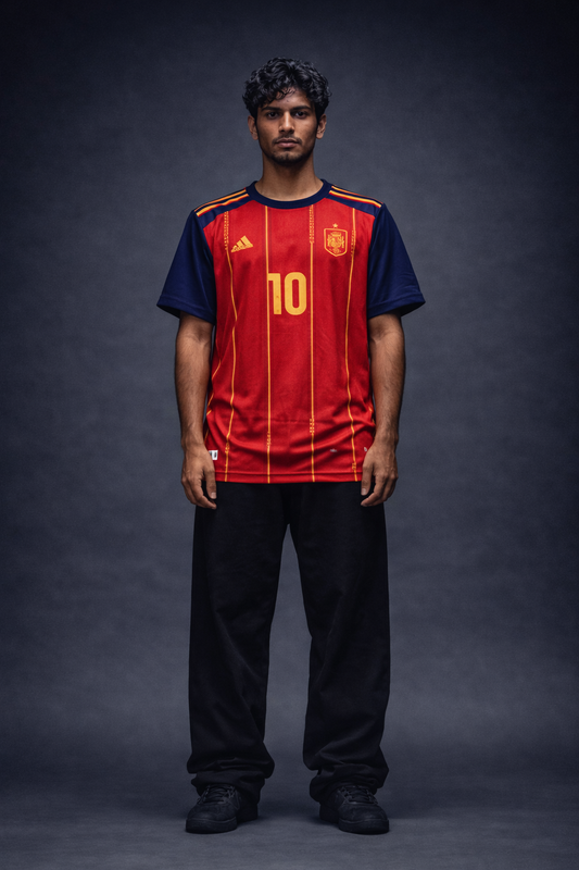 Spain Lamine Yamal 10 Jersey – Football Sublimation Streetwear | Kit Culture